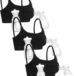 Top Hands-Free Pumping Bras Compatible with Babywearing